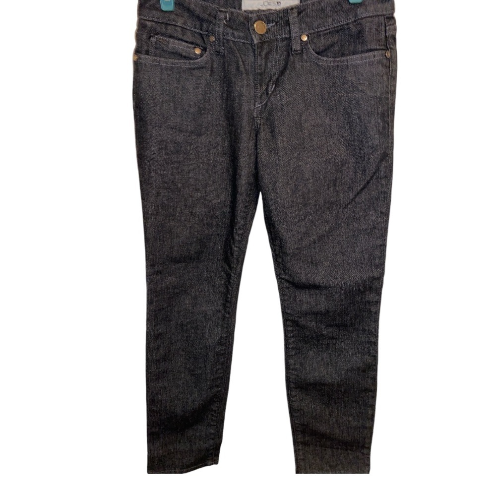 NWOT! JOE’S JEANS Berlin Black Women's Mid-Rise Skinny Jeans W25 x L28